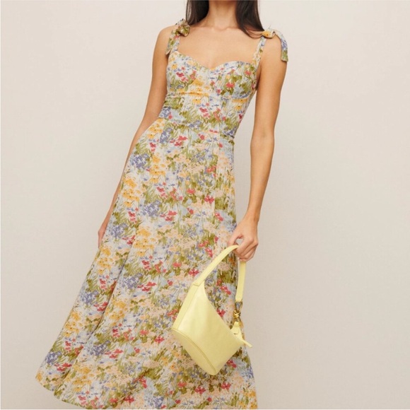 Reformation Nadira Dress Size 16 - Picture 1 of 8